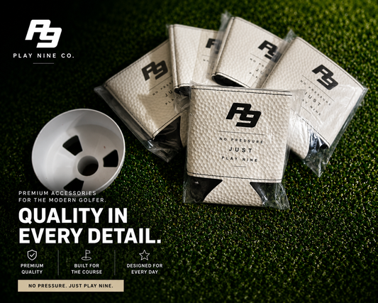 Play 9 Premium Golf Koozie