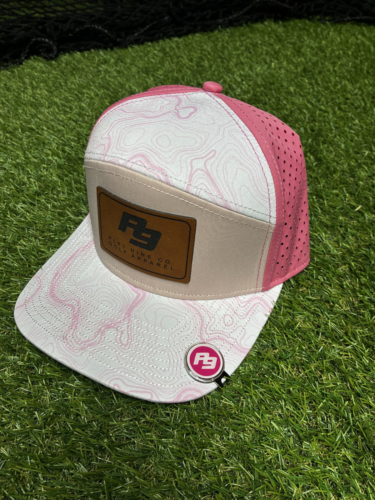P9 Pink Golf Ball Marker