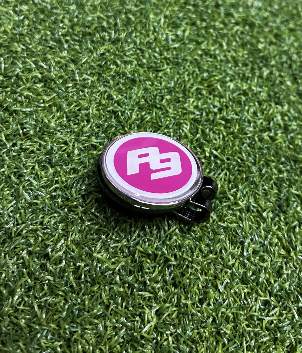P9 Pink Golf Ball Marker
